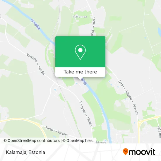 Карта Kalamaja