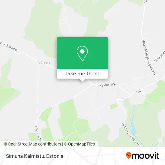 Simuna Kalmistu map