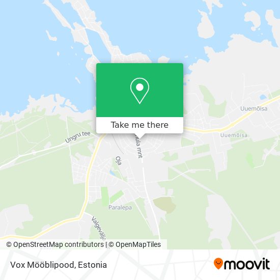Vox Mööblipood map
