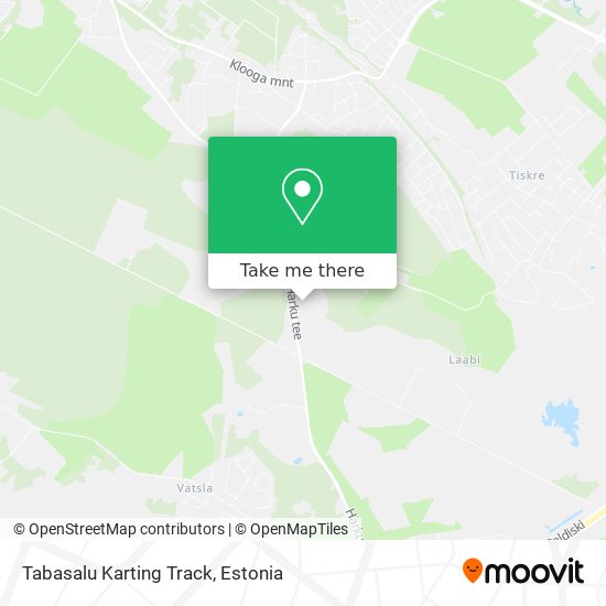 Карта Tabasalu Karting Track
