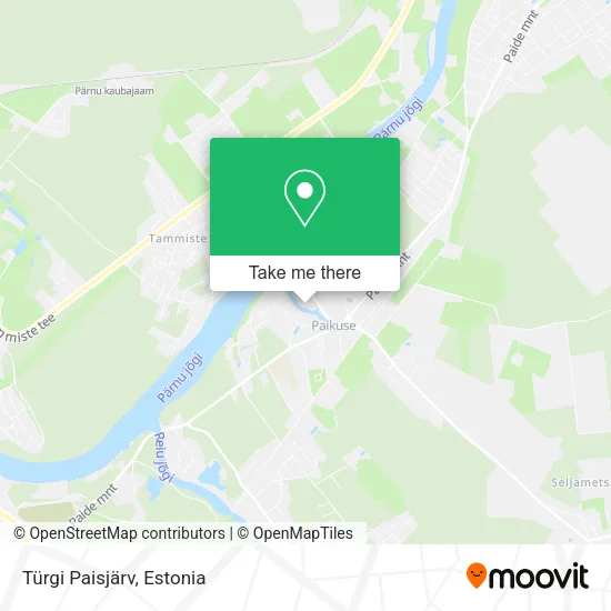 Türgi Paisjärv map