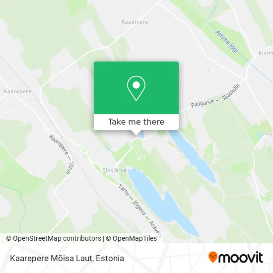 Карта Kaarepere Mõisa Laut