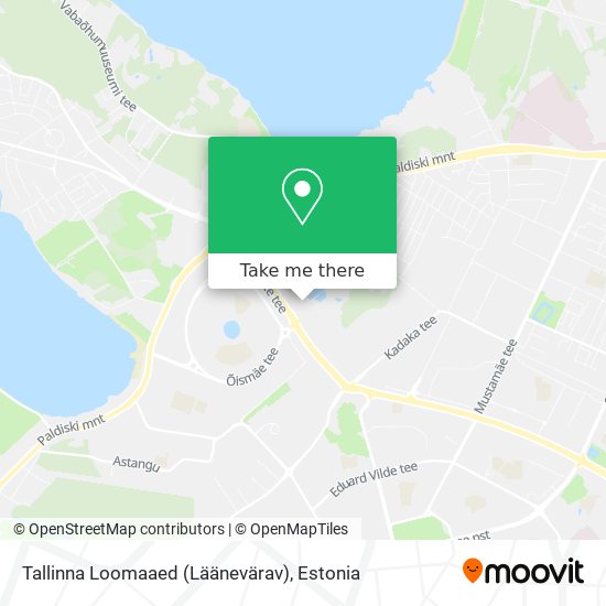 Tallinna Loomaaed (Läänevärav) map