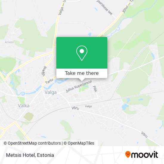 Metsis Hotel map