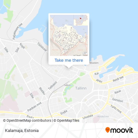Kalamaja map