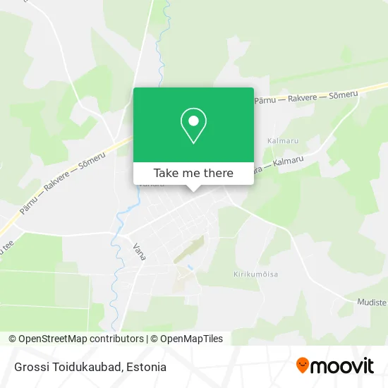 Grossi Toidukaubad map