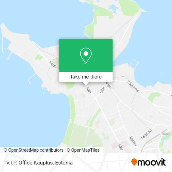 Карта V.I.P. Office Kauplus