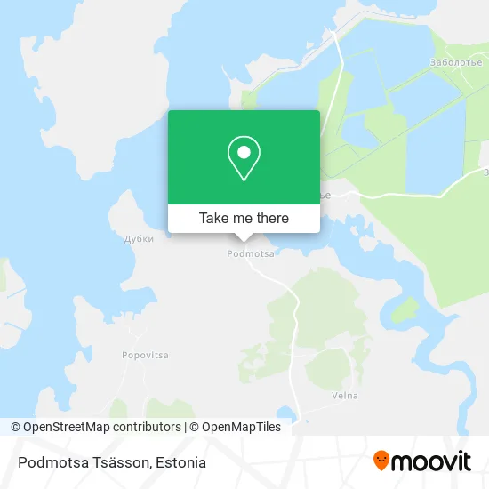 Карта Podmotsa Tsässon