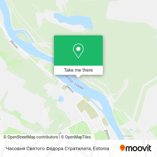 Карта Часовня Святого Фёдора Стратилата