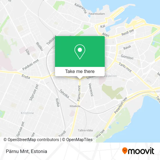 Pärnu Mnt map