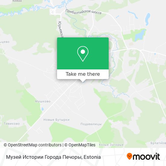 Музей Истории Города Печоры map