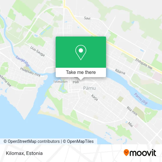 Карта Kilomax