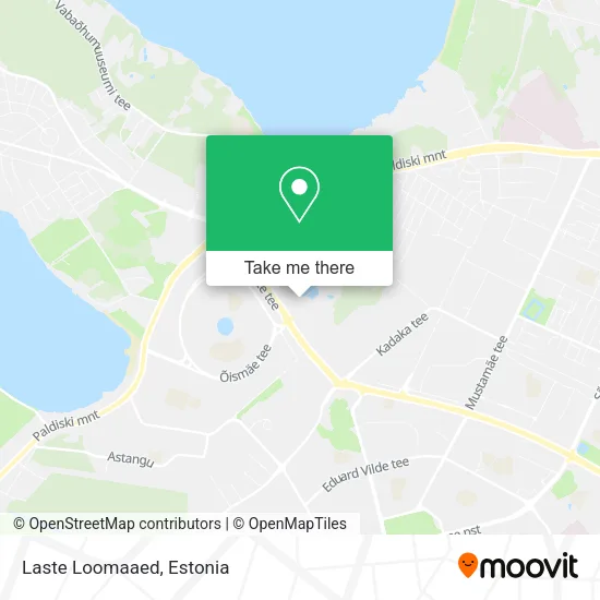 Карта Laste Loomaaed