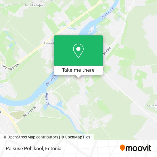 Карта Paikuse Põhikool