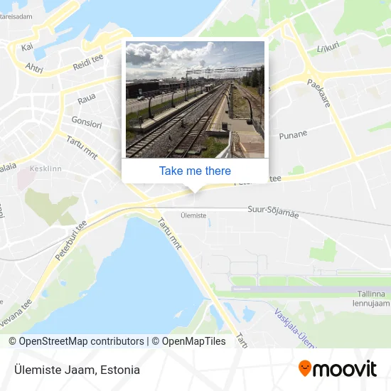 Карта Ülemiste Jaam