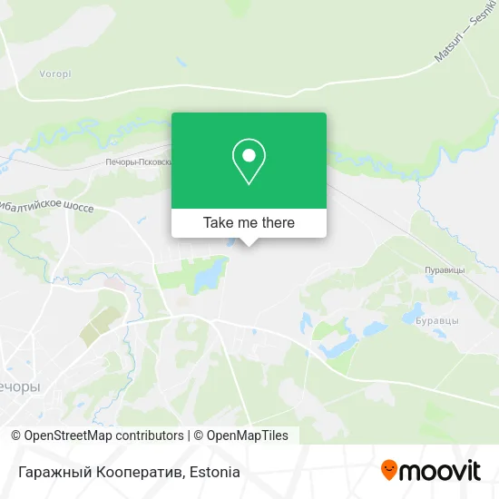 Гаражный Кооператив map
