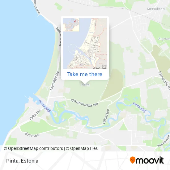 Карта Pirita