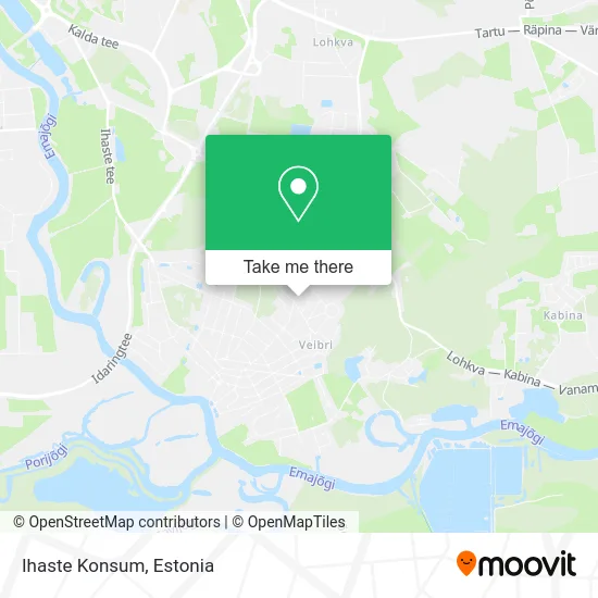 Карта Ihaste Konsum