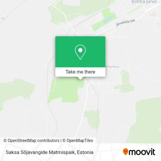 Карта Saksa Sõjavangide Matmispaik