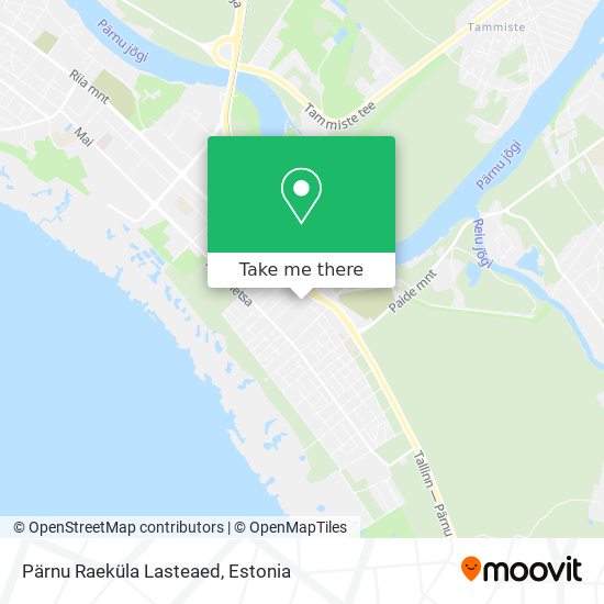 Pärnu Raeküla Lasteaed map