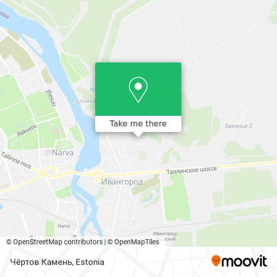 Чёртов Камень map
