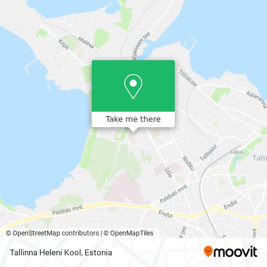 Tallinna Heleni Kool map