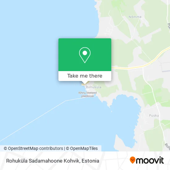 Карта Rohuküla Sadamahoone Kohvik