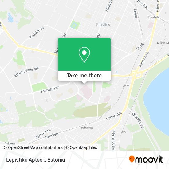 Lepistiku Apteek map