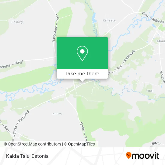 Карта Kalda Talu