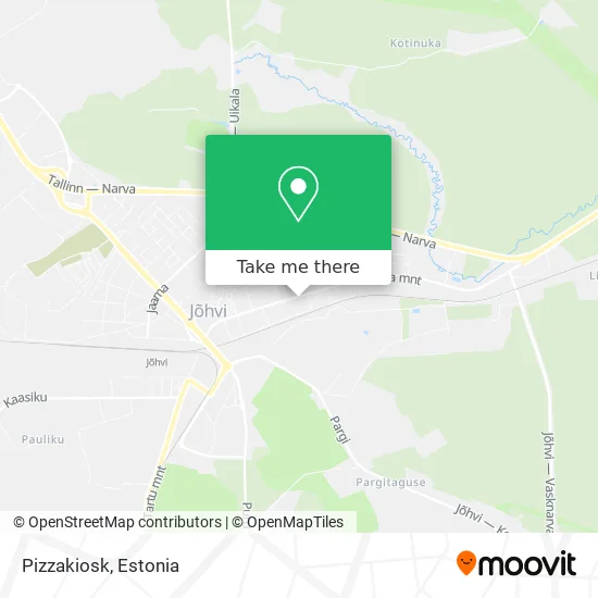 Pizzakiosk map