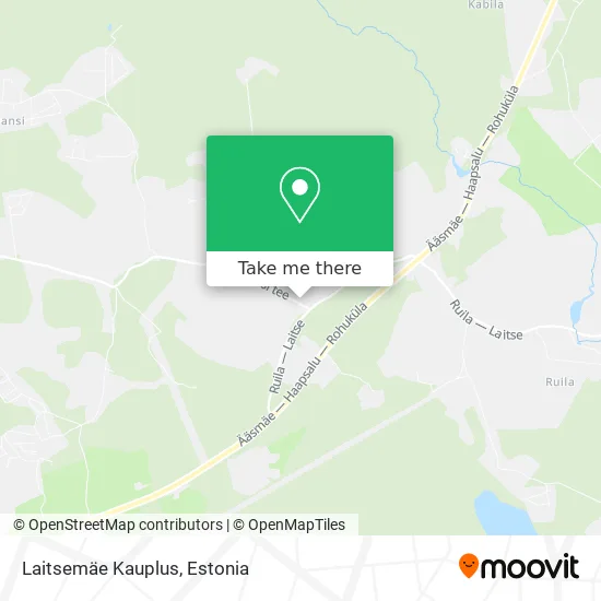 Карта Laitsemäe Kauplus
