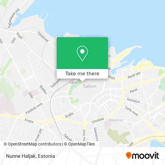 Карта Nunne Haljak