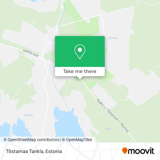 Карта Tõstamaa Tankla