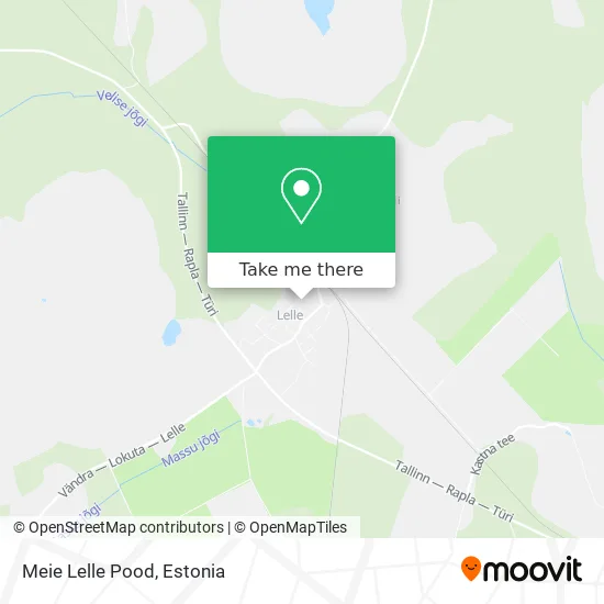 Карта Meie Lelle Pood