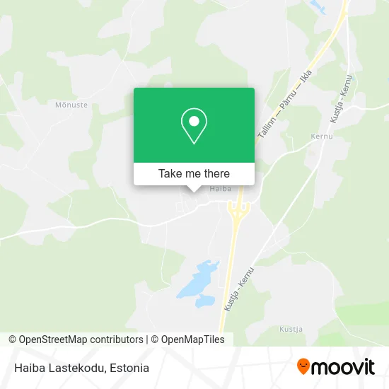 Карта Haiba Lastekodu