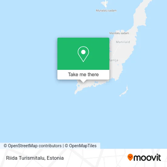 Карта Riida Turismitalu
