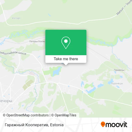Гаражный Кооператив map