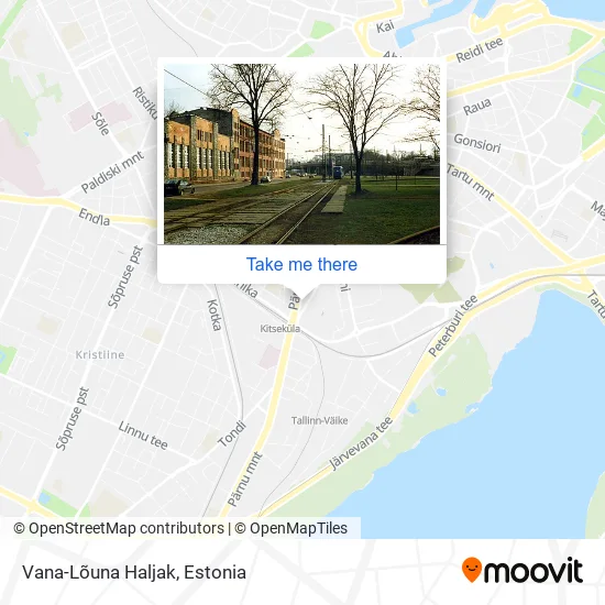 Карта Vana-Lõuna Haljak