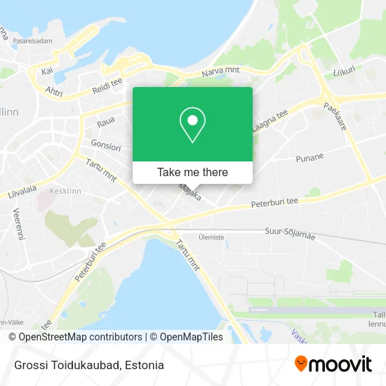 Grossi Toidukaubad map