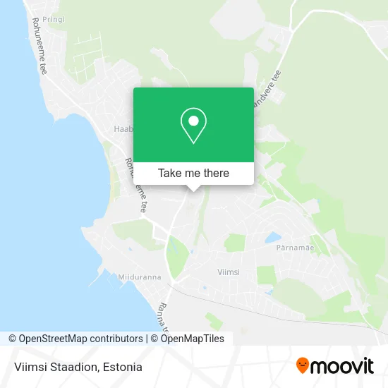 Карта Viimsi Staadion