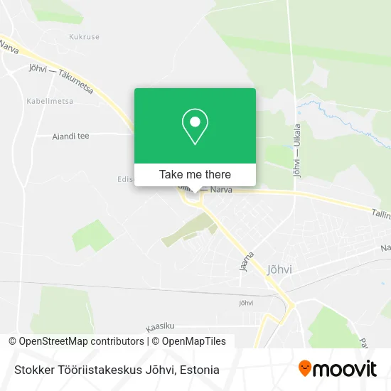 Stokker Tööriistakeskus Jõhvi map