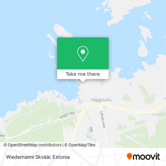 Wiedemanni Skväär map