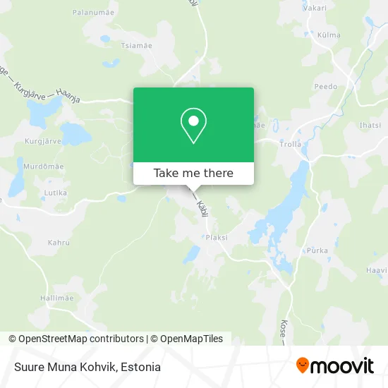 Карта Suure Muna Kohvik