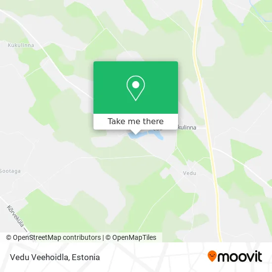 Карта Vedu Veehoidla