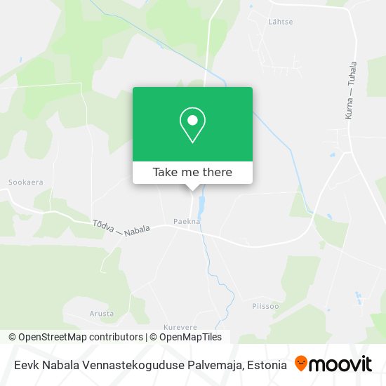 Eevk Nabala Vennastekoguduse Palvemaja map