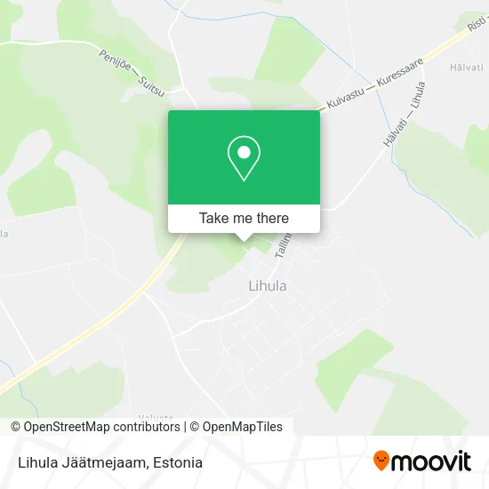 Карта Lihula Jäätmejaam