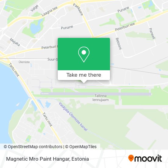 Magnetic Mro Paint Hangar map
