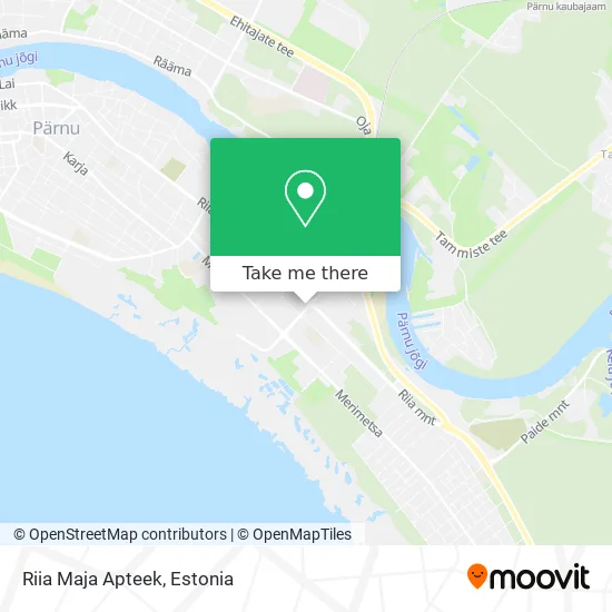 Карта Riia Maja Apteek