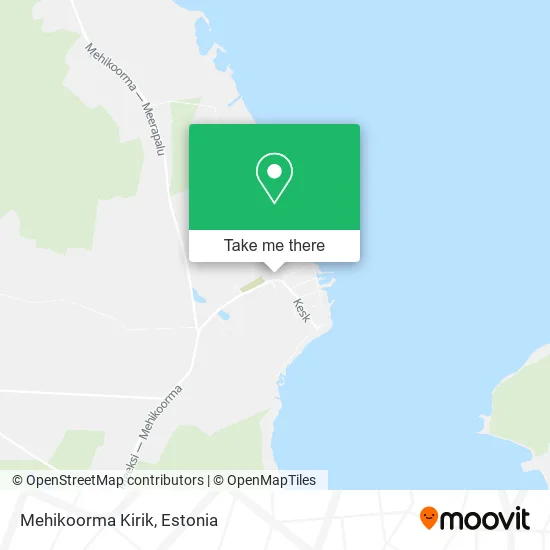Карта Mehikoorma Kirik