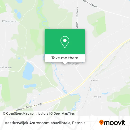 Карта Vaatlusväljak Astronoomiahuvilistele